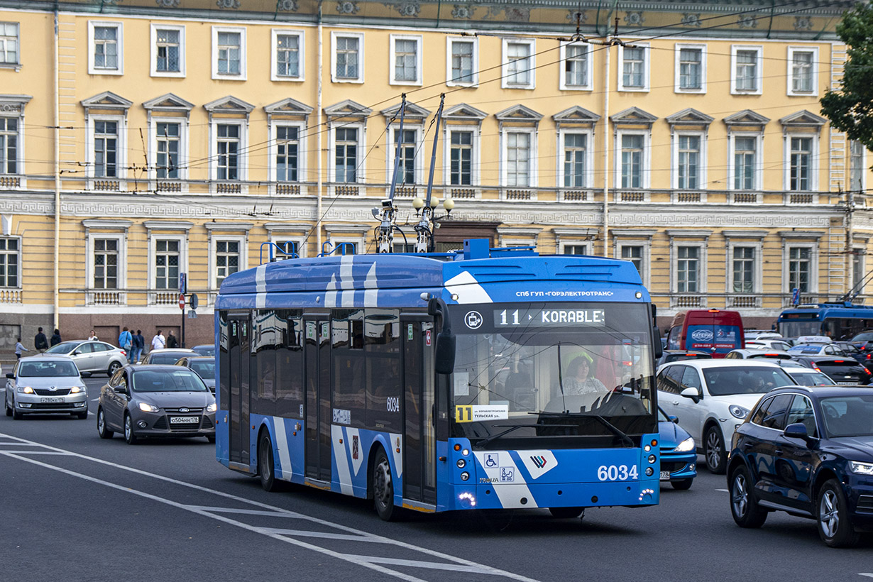 Санкт-Петербург, Тролза-5265.08 «Мегаполис» № 6034