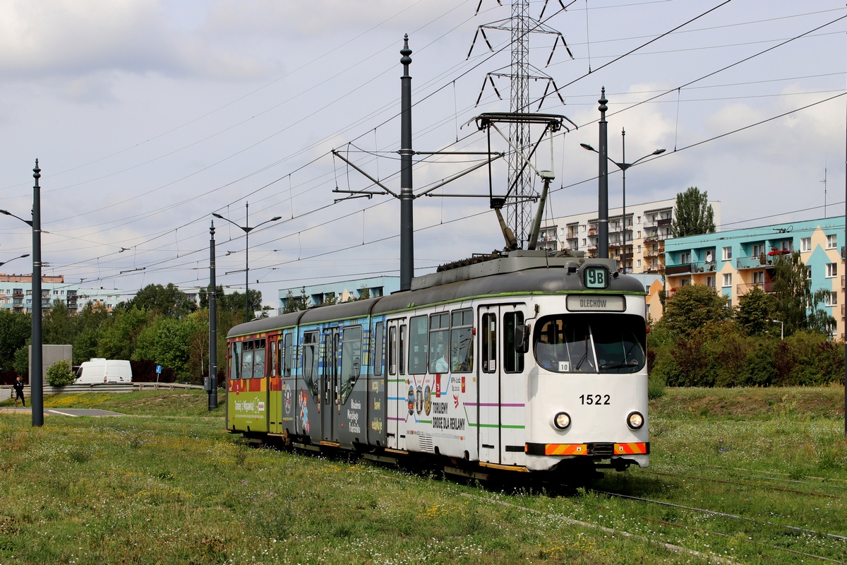 Łódź, Duewag GT8NF № 1522