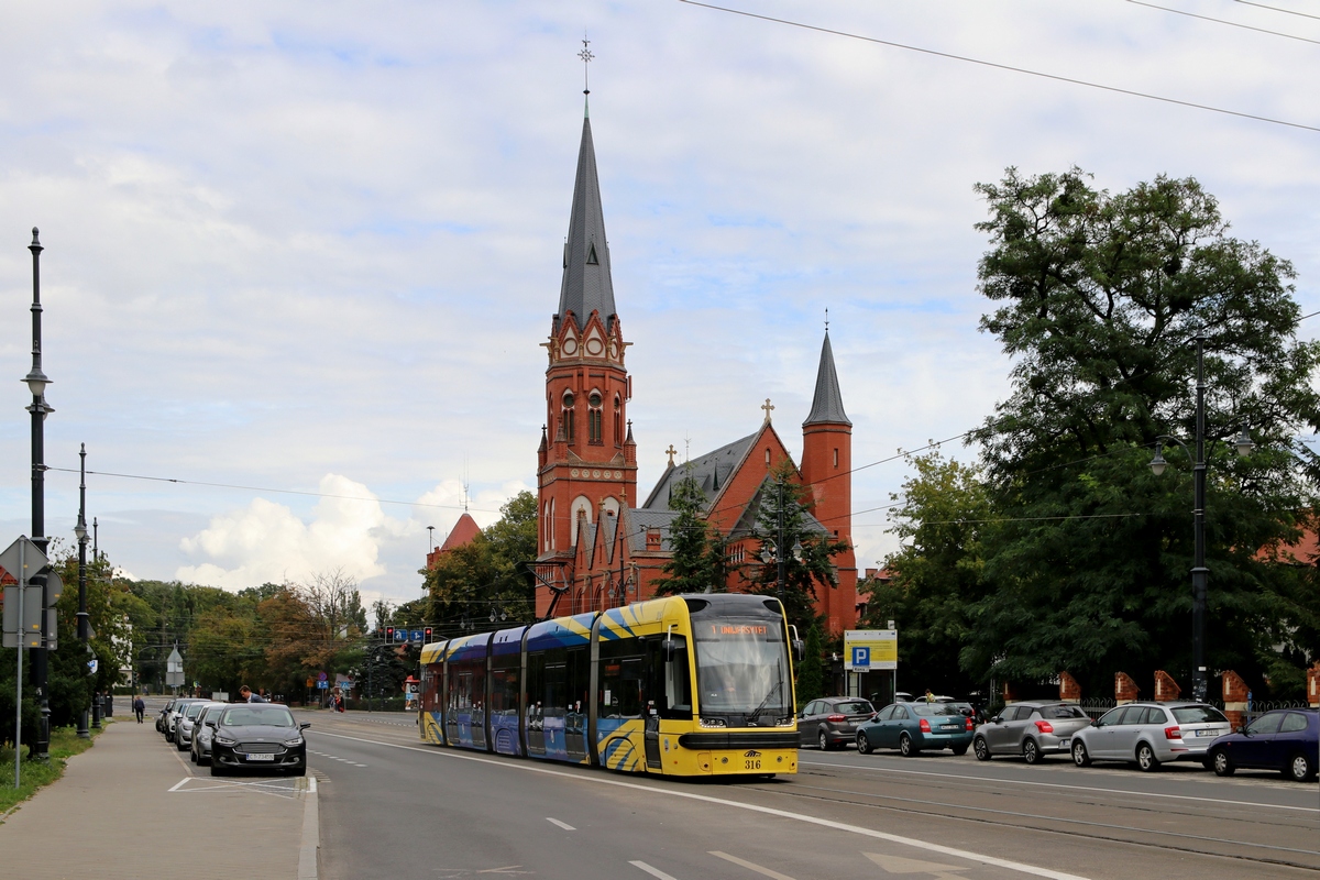 Торунь, PESA Swing 122NbTDuo № 316