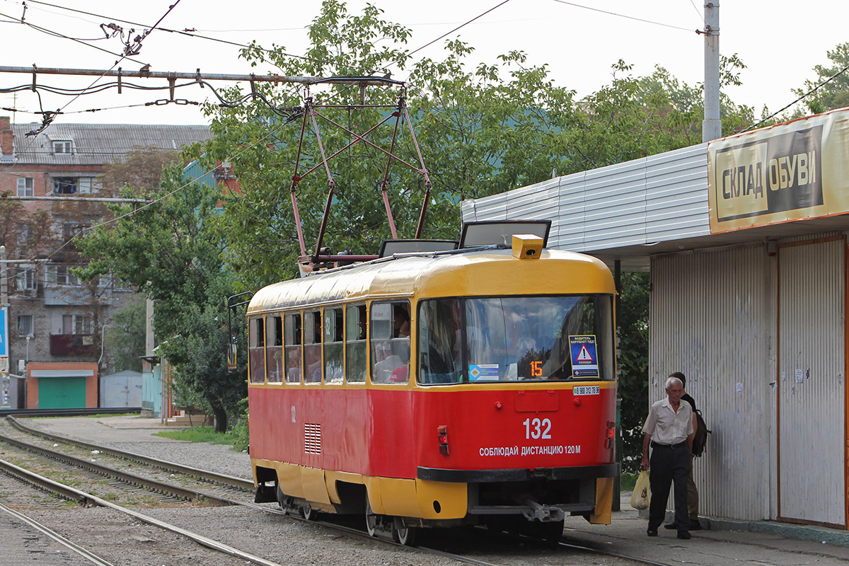 Краснодар, Tatra T3SU № 132