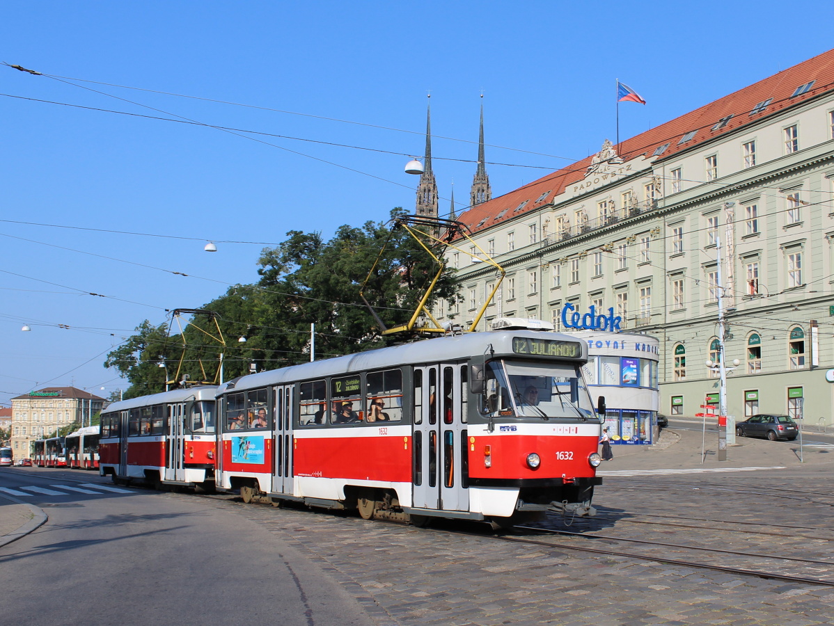 Брно, Tatra T3P № 1632