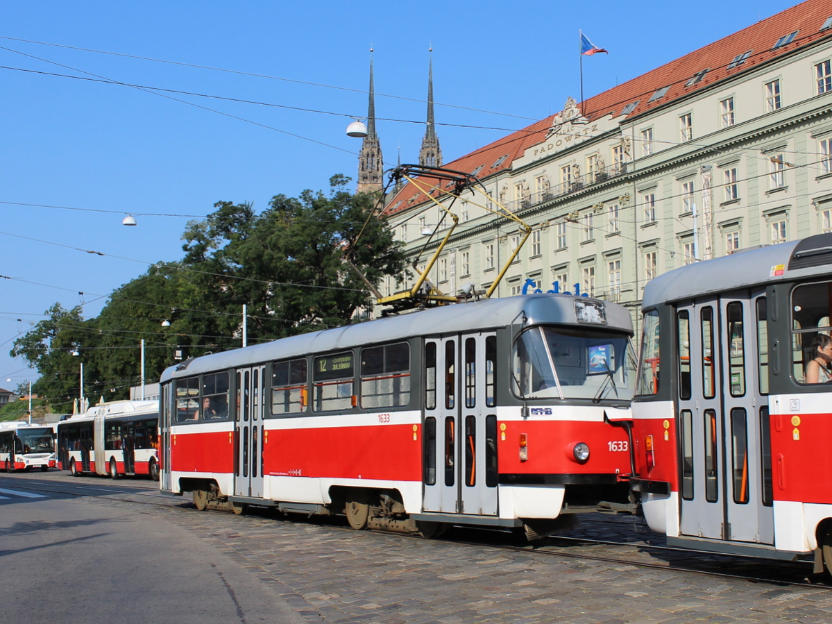 Брно, Tatra T3P № 1633