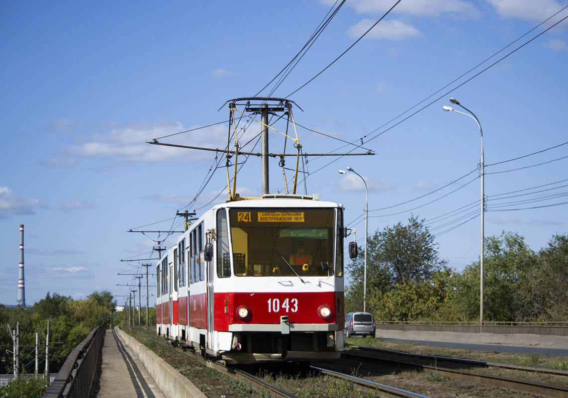 Самара, Tatra T6B5SU № 1043