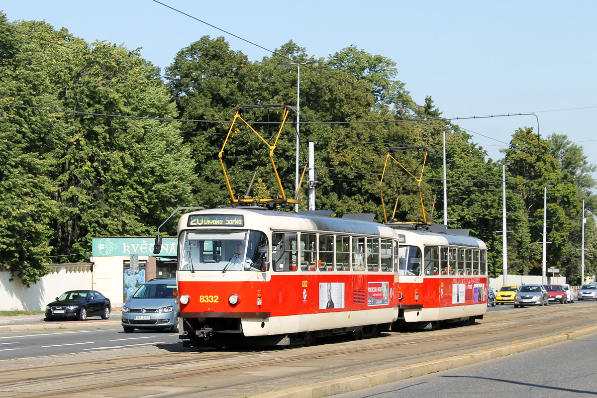 Прага, Tatra T3R.P № 8332