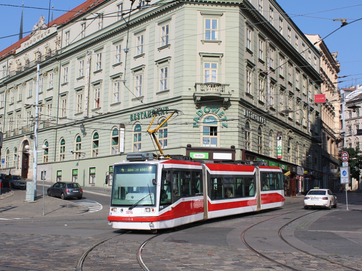 Брно, Škoda 03T6 Anitra № 1816