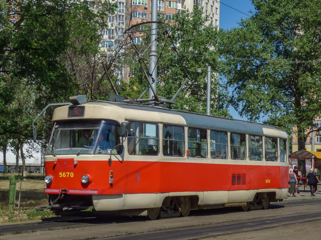 Kiova, Tatra T3SUCS # 5670