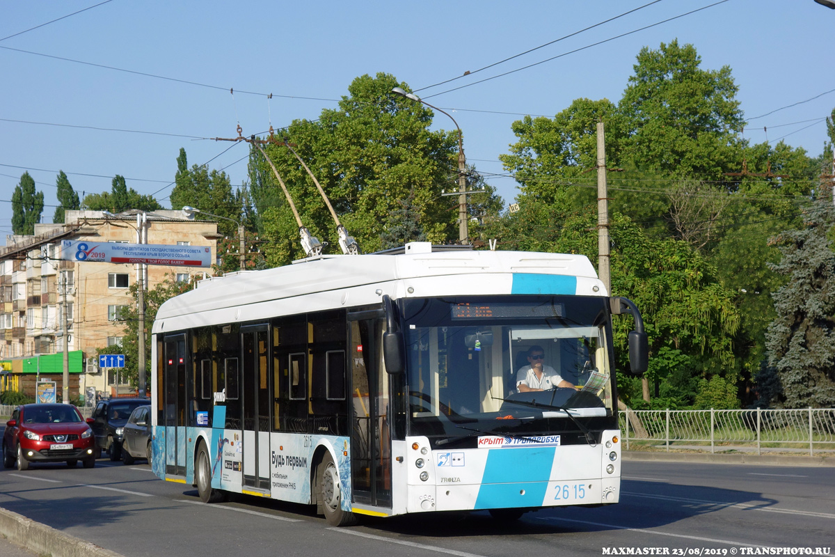 Крымский троллейбус, Тролза-5265.05 «Мегаполис» № 2615