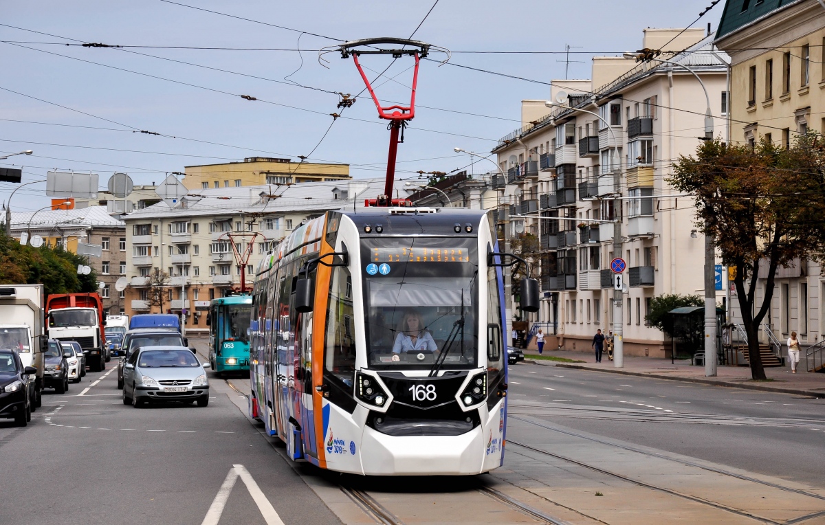 Минск, Stadler B85300М «Метелица» № 168