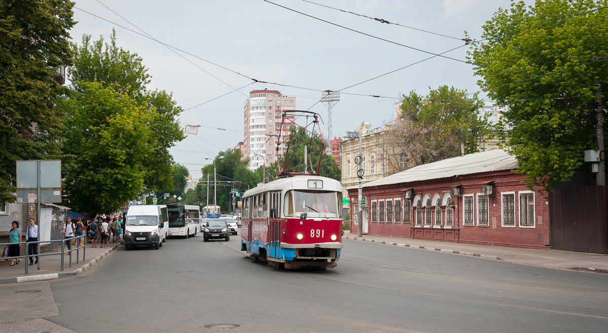 Самара, Tatra T3SU № 891