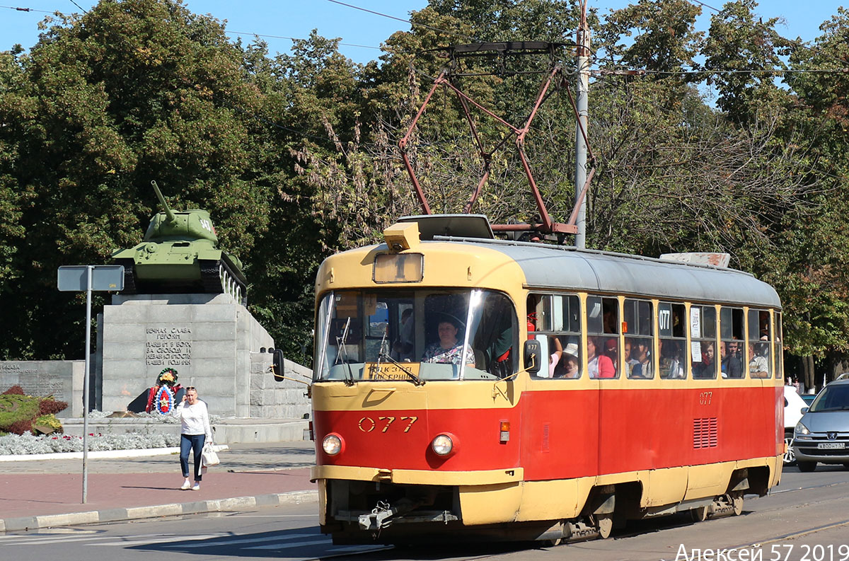 Орёл, Tatra T3SU № 077