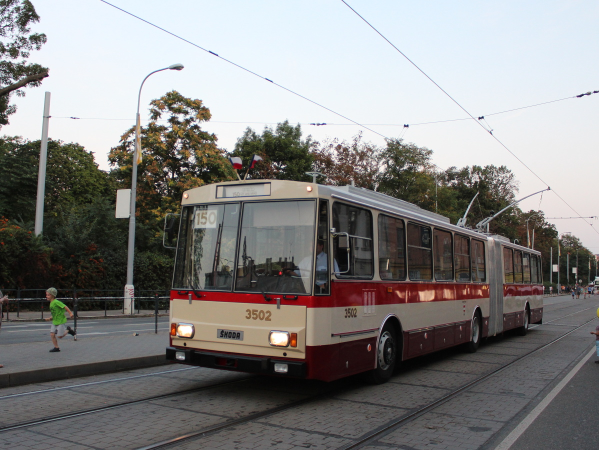 Брно, Škoda 15Tr02/6 № 3502; Брно — Streetparty 150 — празднование 150-летия городского транспорта в г. Брно