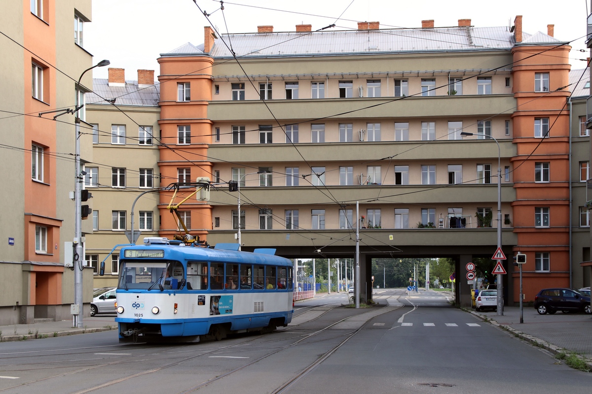 Острава, Tatra T3R.P № 1025