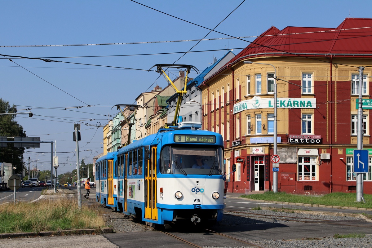 Острава, Tatra T3R.P № 919