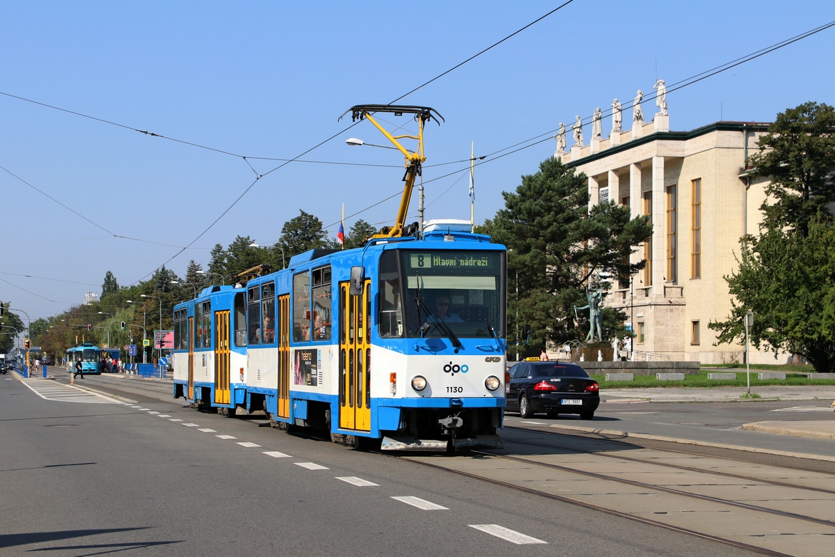 Острава, Tatra T6A5 № 1130; Острава, Tatra T6A5 № 1129