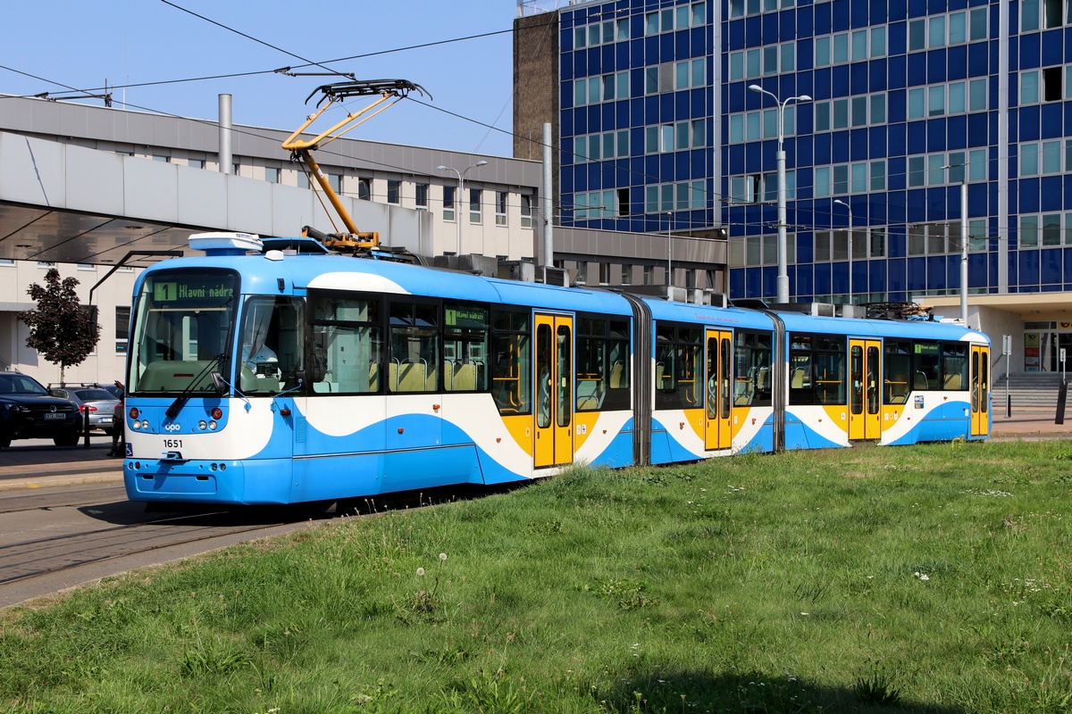 Острава, Vario LF3/2.E № 1651 Острава, Vario LF3/2.E № 1651