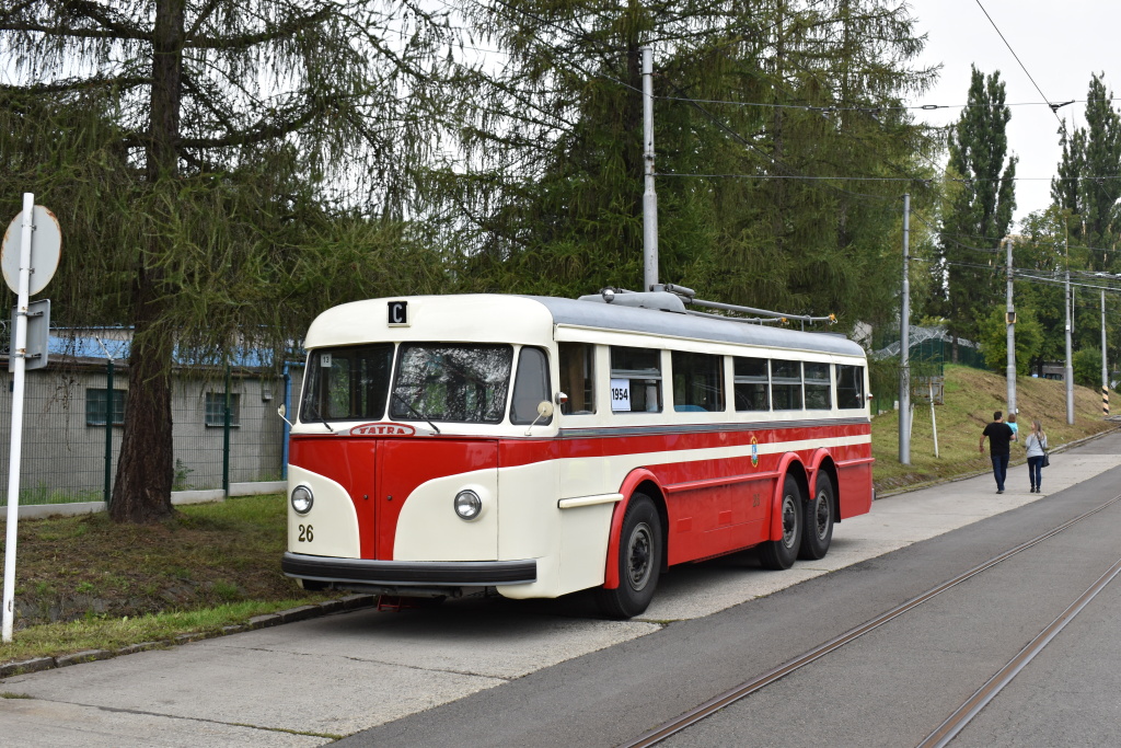 Острава, Tatra T400 № 26; Острава — День остравских транспортников 2019 Острава, Tatra T400 № 26; Острава — День остравских транспортников 2019