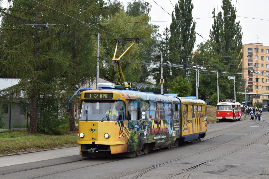 Ostrava, Tatra K2R.P # 803; Ostrava — Ostrava public transport workers' day 2019