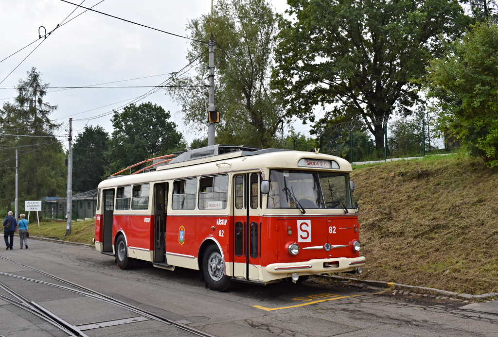 奧斯特拉瓦, Škoda 9TrH23 # 82; 奧斯特拉瓦 — Ostrava public transport workers' day 2019