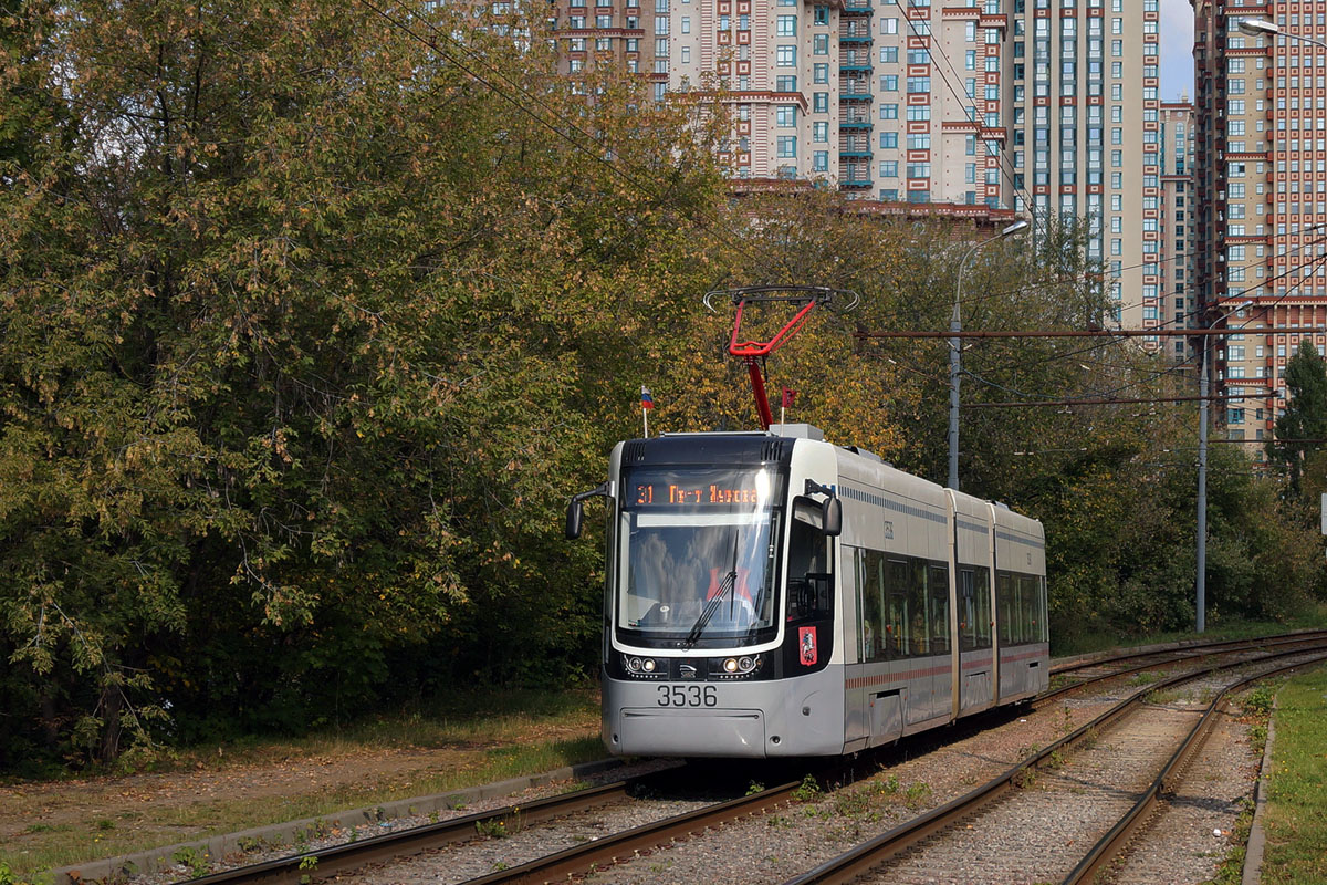 Москва, 71-414 (Pesa Fokstrot) № 3536