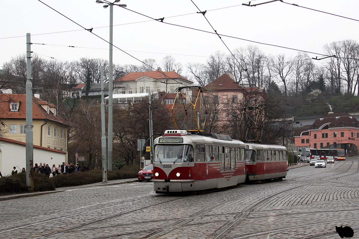 Прага, Tatra T3R.PLF № 8268