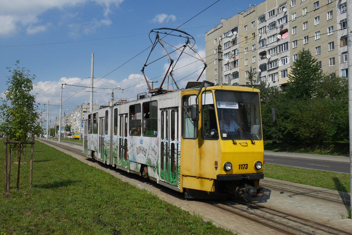 Львов, Tatra KT4SU № 1173