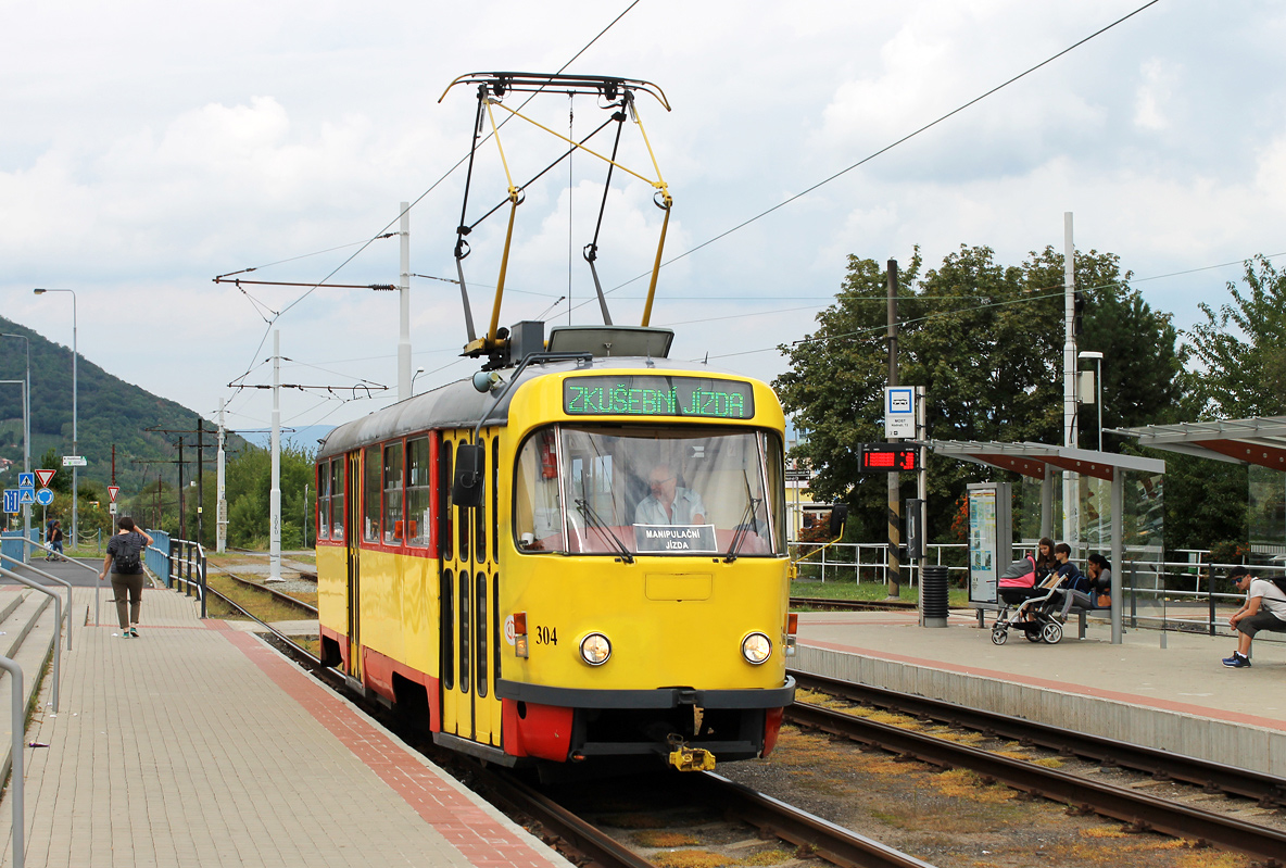 Мост ― Литвинов, Tatra T3M.3 № 304