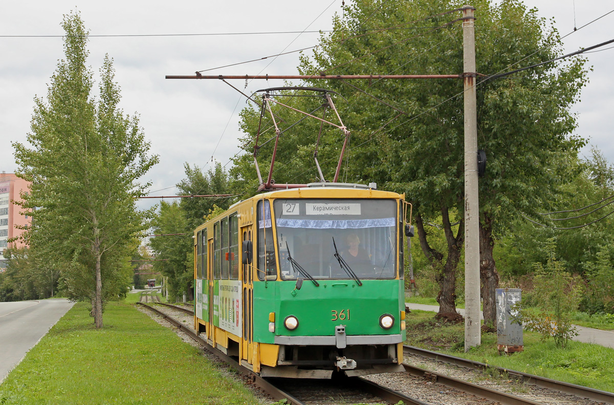 Екатеринбург, Tatra T6B5SU № 361