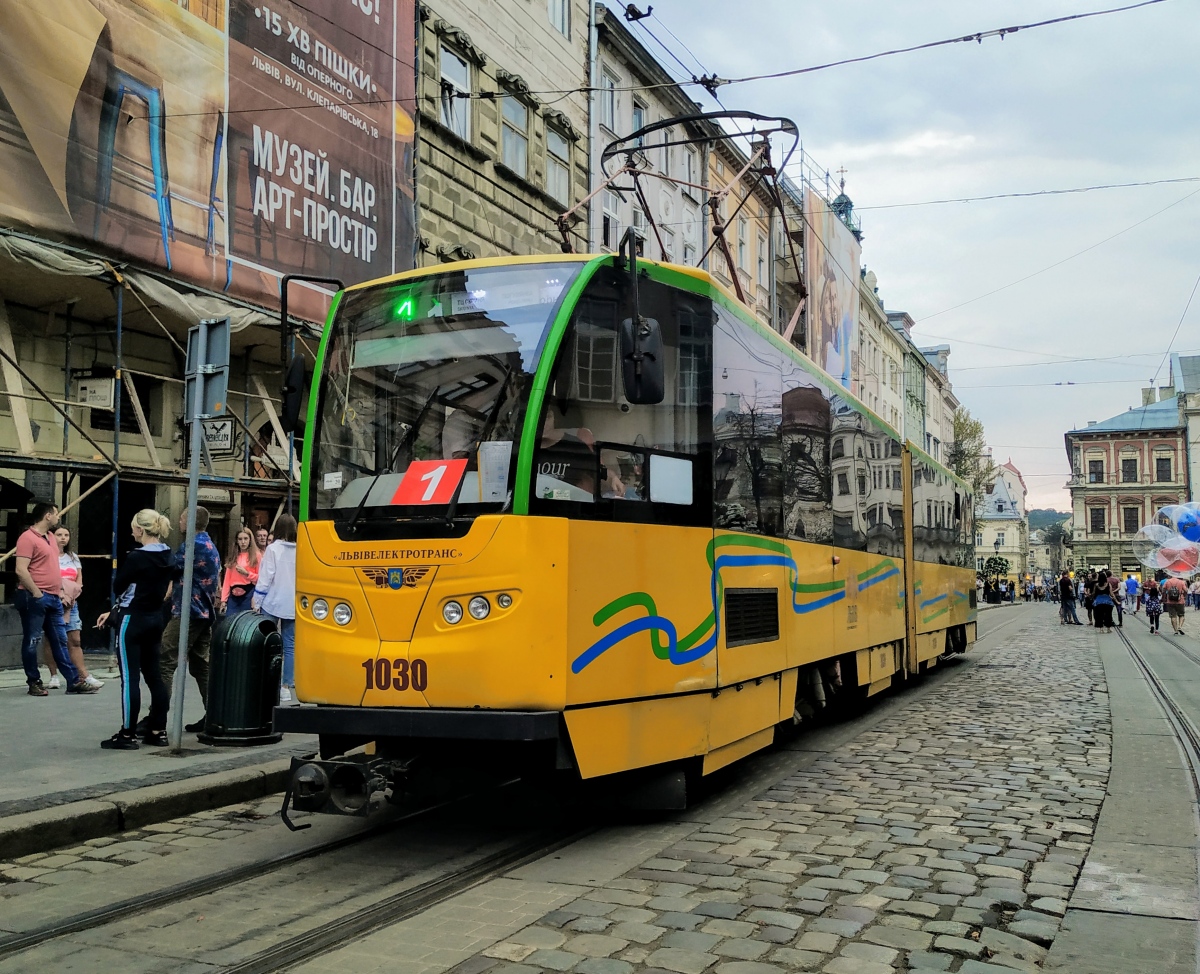 Львоў, Tatra KT4SU № 1030 Львоў, Tatra KT4SU № 1030