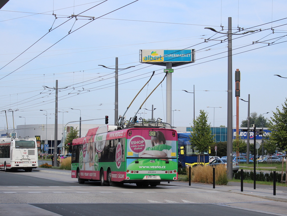 Пардубице, Škoda 28Tr Solaris III № 402