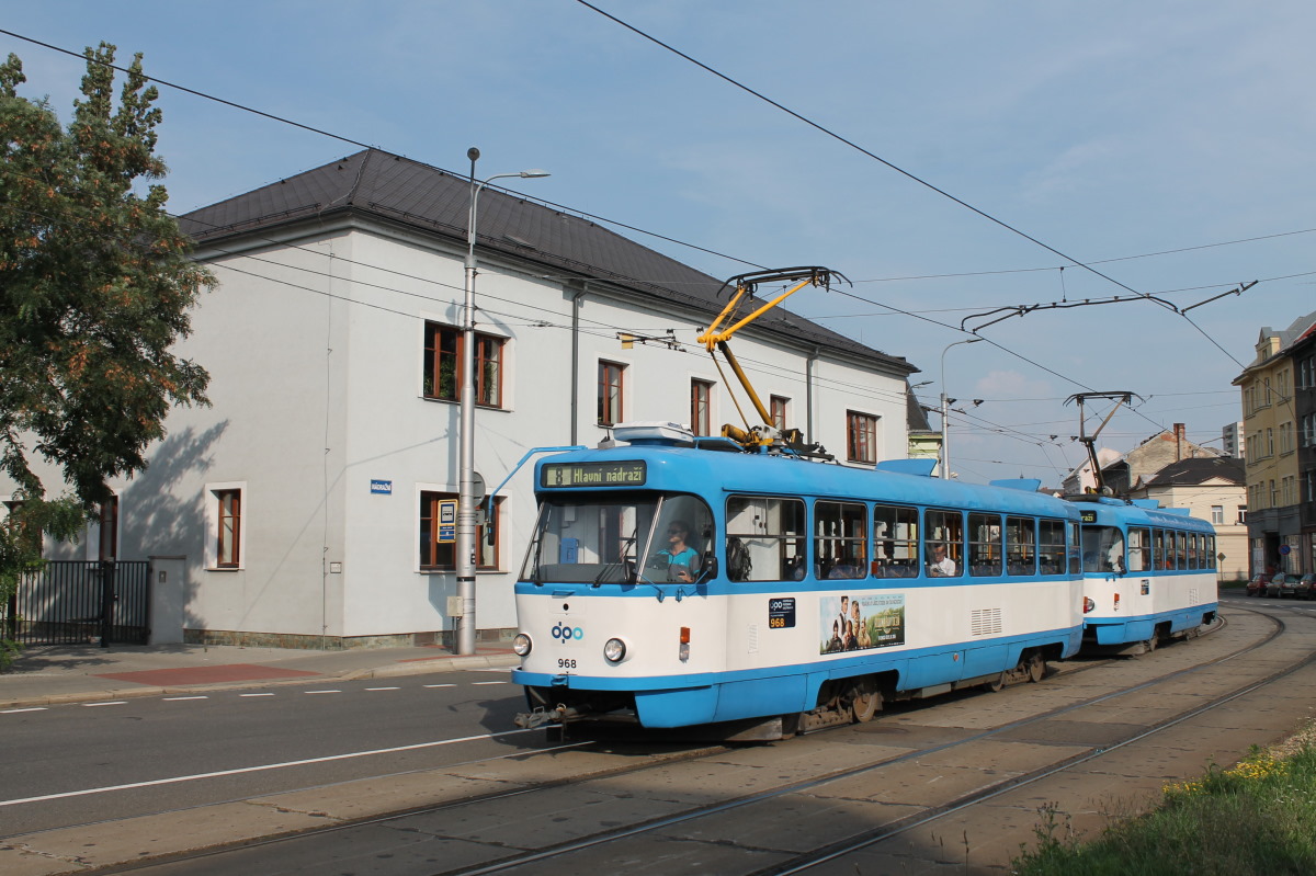 Острава, Tatra T3R.E № 968