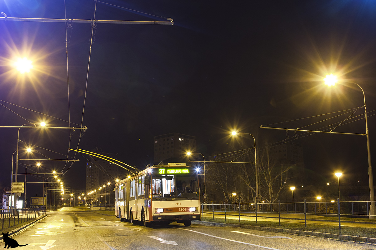 Brno, Škoda 15TrM # 3504; Brno — Photo trips with 15Tr 3504 and 3502