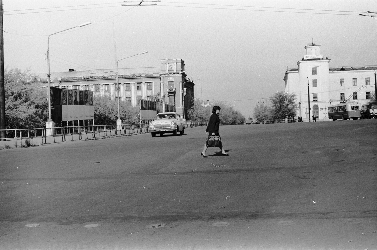 Караганда — Старые фотографии (до 2000 г.); Караганда — Троллейбусные линии Караганда — Старые фотографии (до 2000 г.); Караганда — Троллейбусные линии