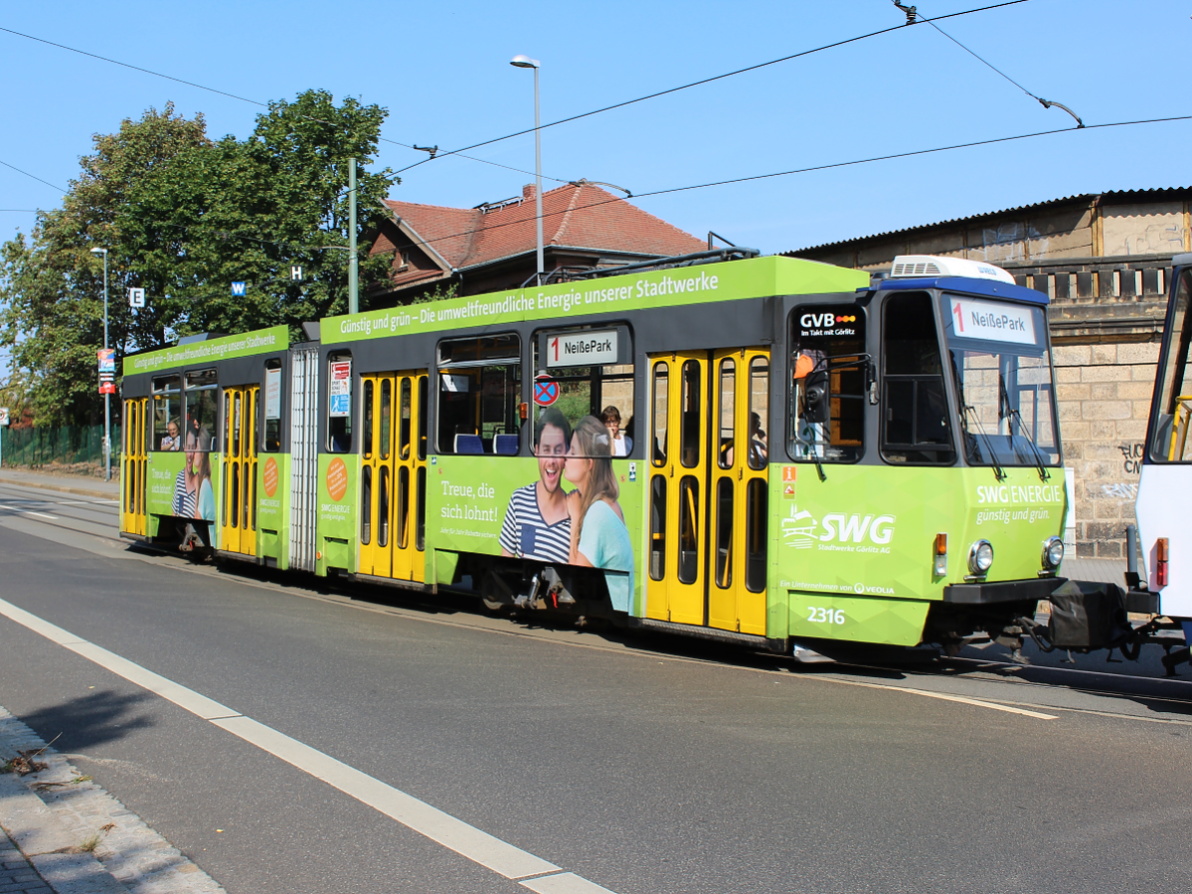 Görlitz, Tatra KT4DC № 2316