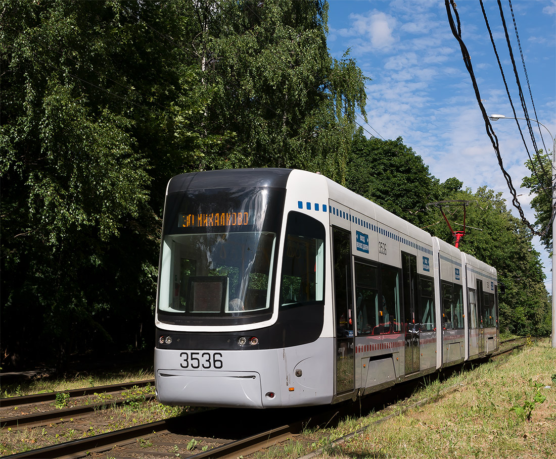 Москва, 71-414 (Pesa Fokstrot) № 3536