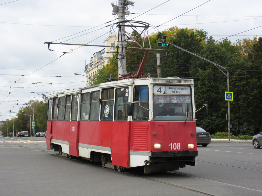Череповец, 71-605 (КТМ-5М3) № 108