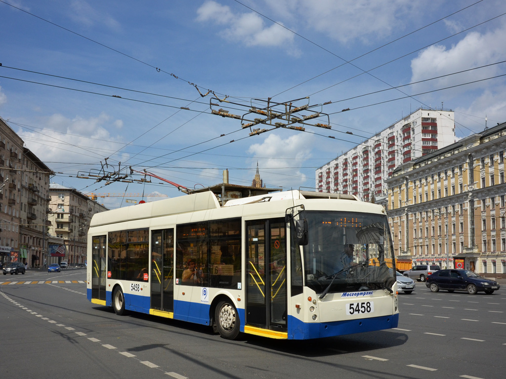 Москва, Тролза-5265.00 «Мегаполис» № 5458