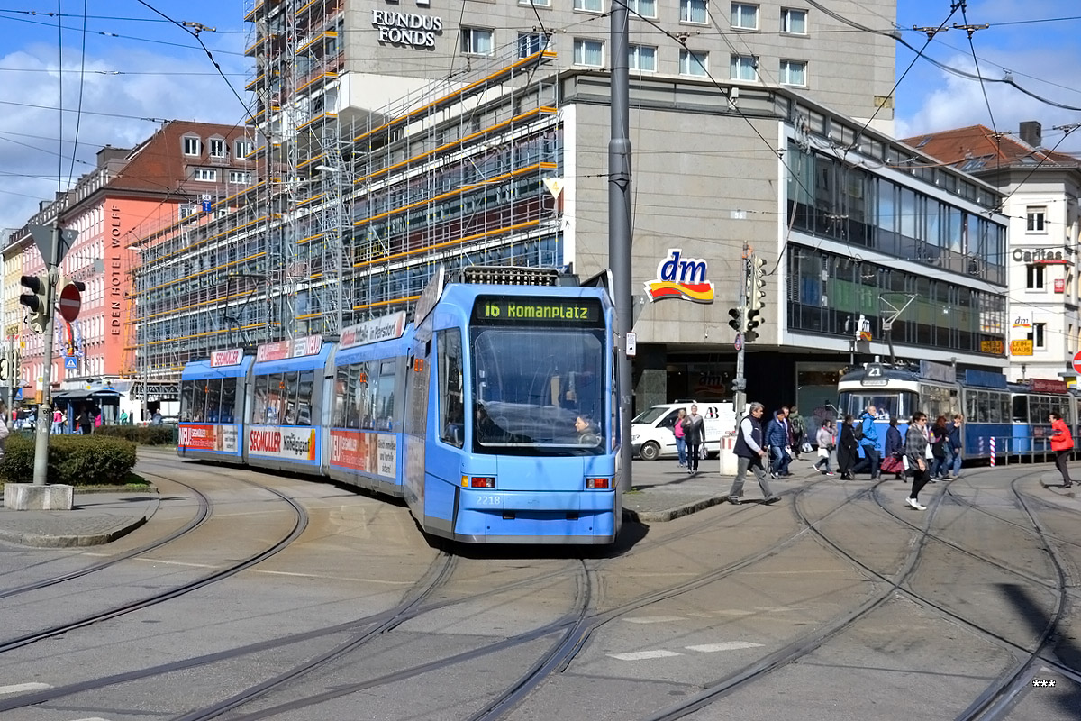 Munich, Bombardier R3.3 № 2218