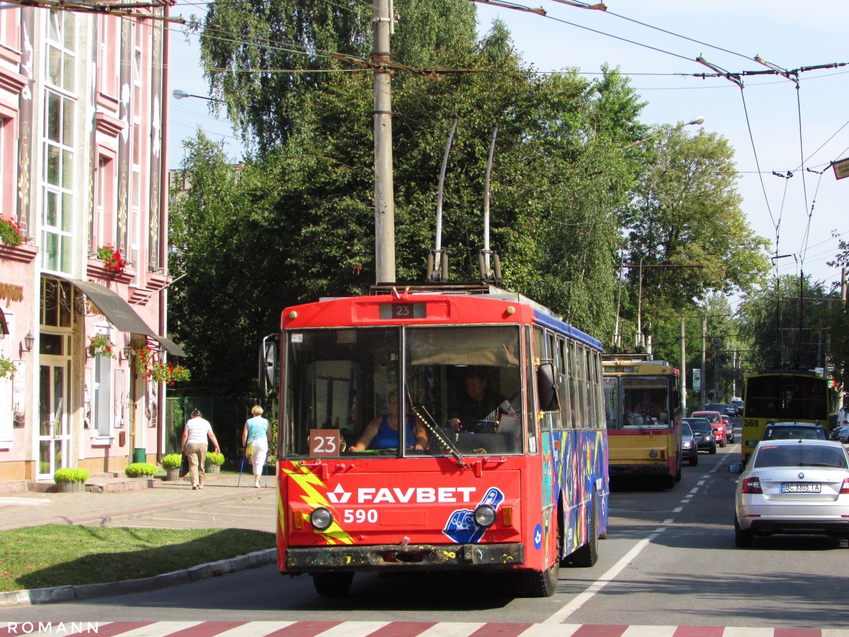 Léopol, Škoda 14Tr11/6 N°. 590