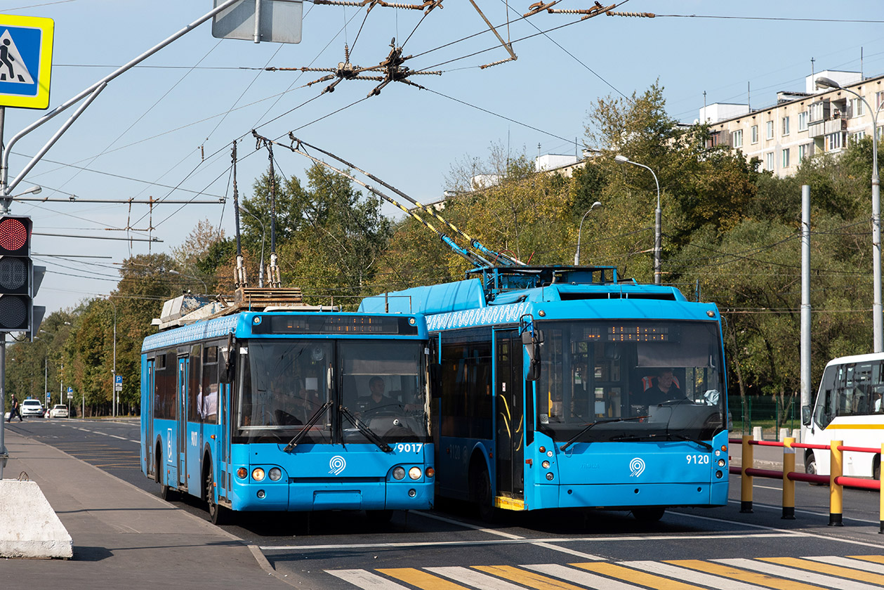 Москва, МТрЗ-52791 «Садовое Кольцо» № 9017