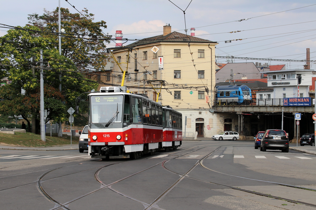 Брно, Tatra T6A5 № 1215; Брно, Tatra T6A5 № 1216
