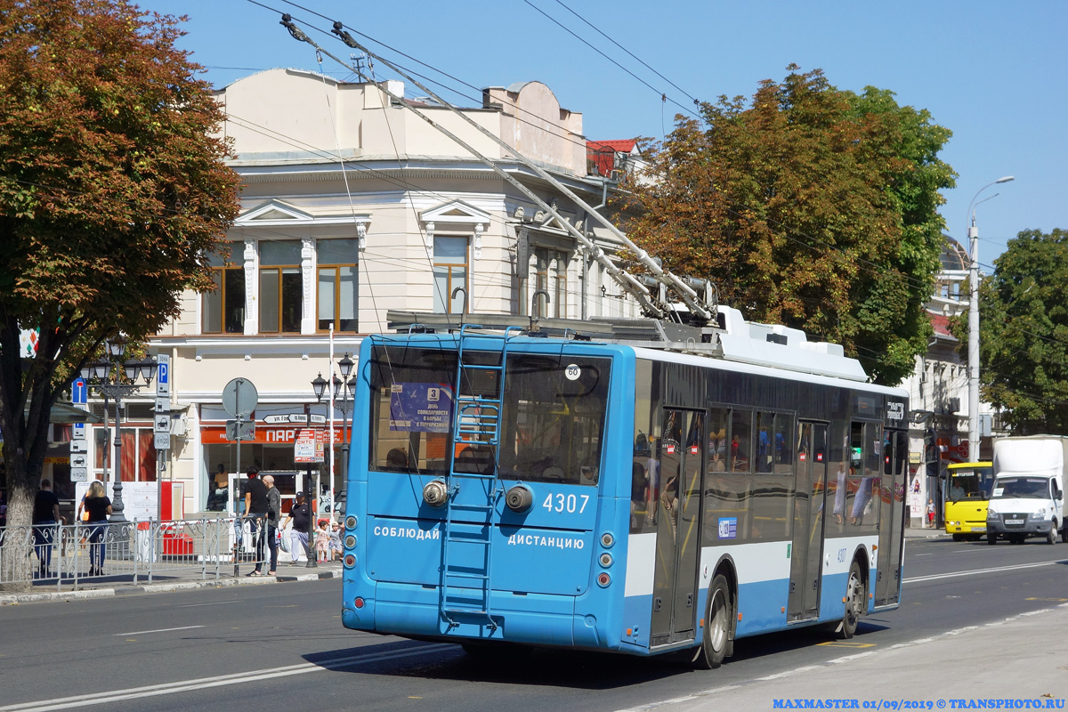 Крымский троллейбус, Богдан Т70110 № 4307