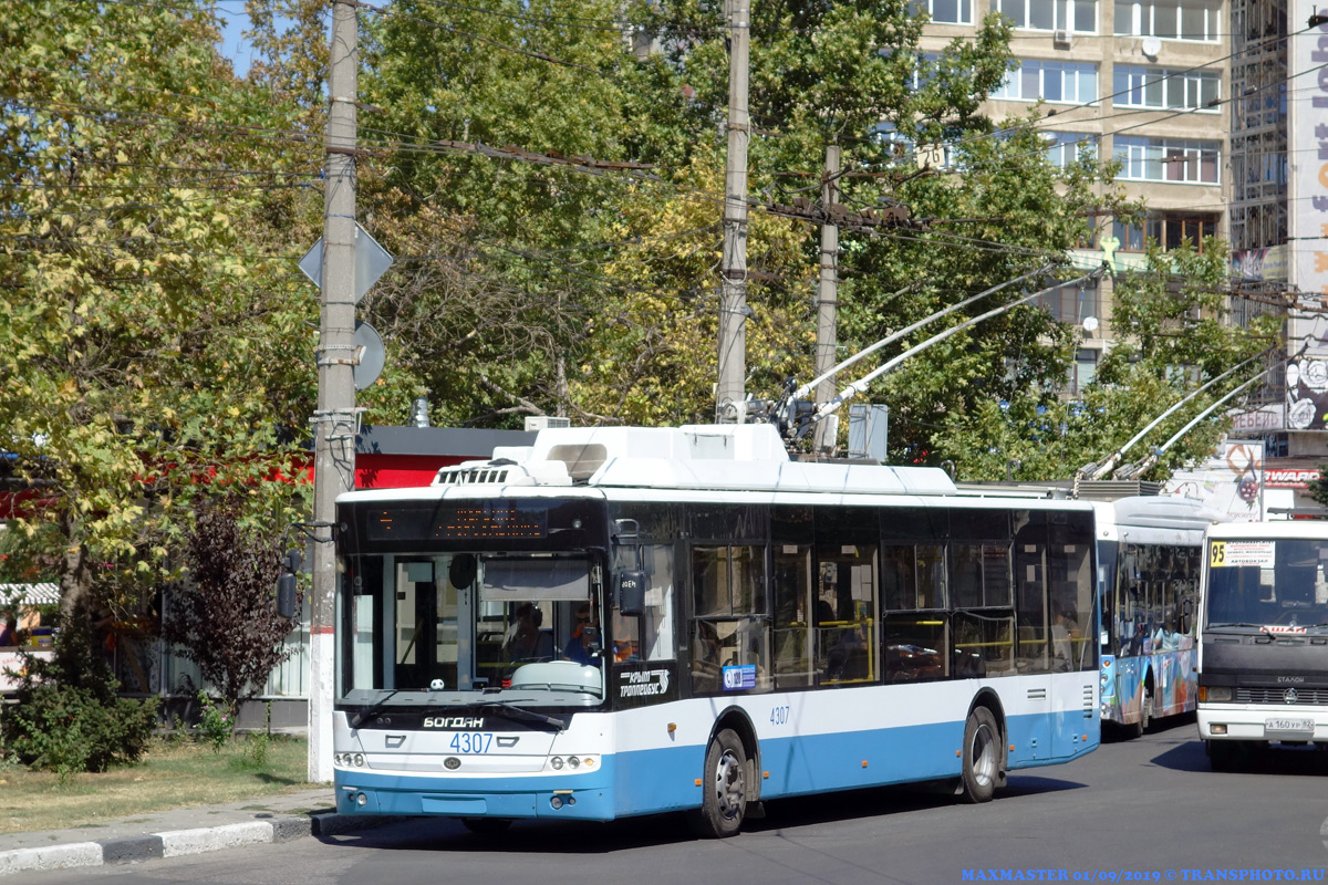 Крымский троллейбус, Богдан Т70110 № 4307