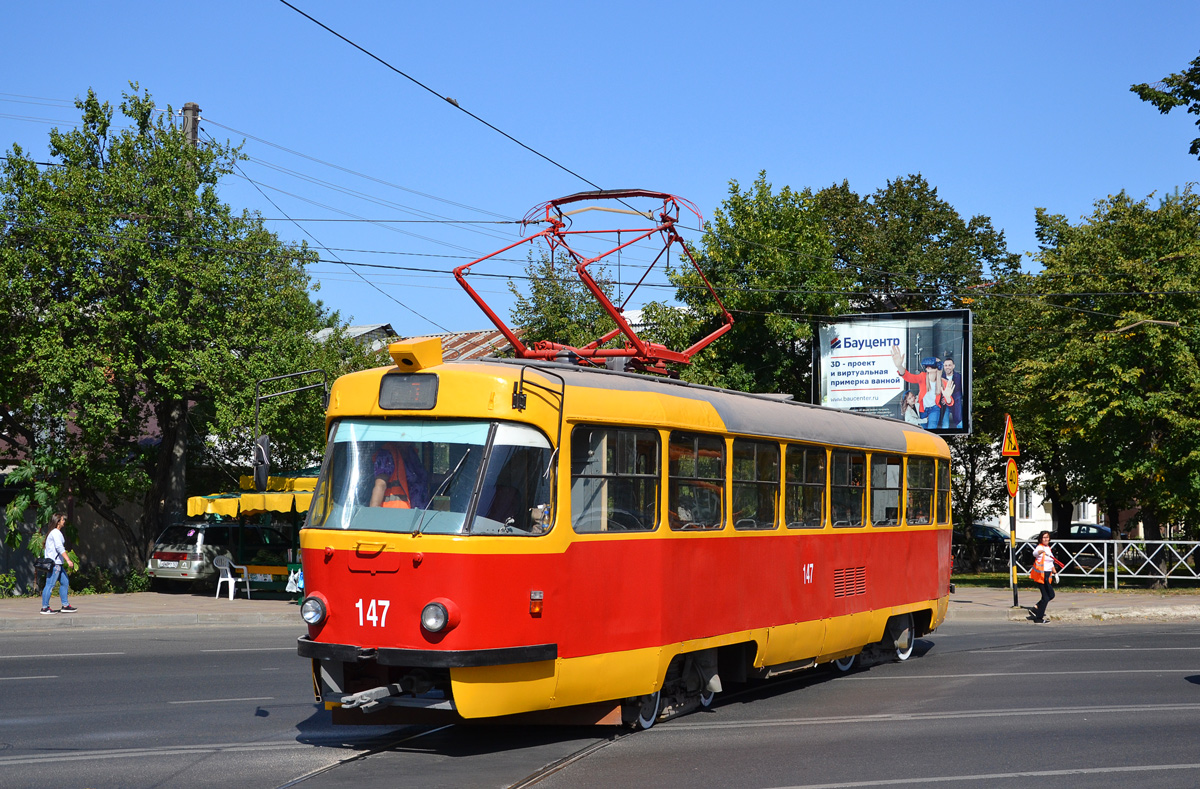 Краснодар, Tatra T3SU № 147