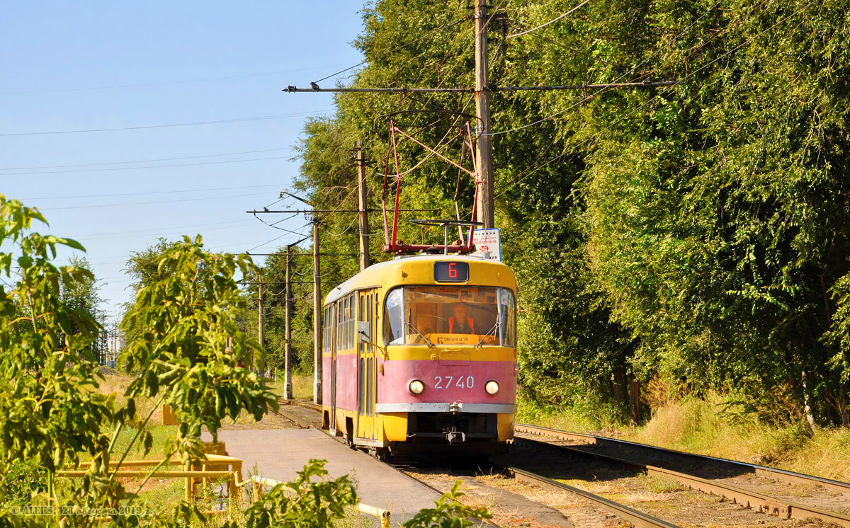 Волгоград, Tatra T3SU № 2740