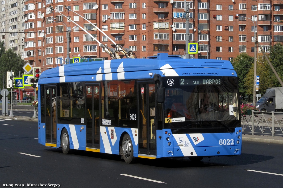 Санкт-Петербург, Тролза-5265.08 «Мегаполис» № 6022