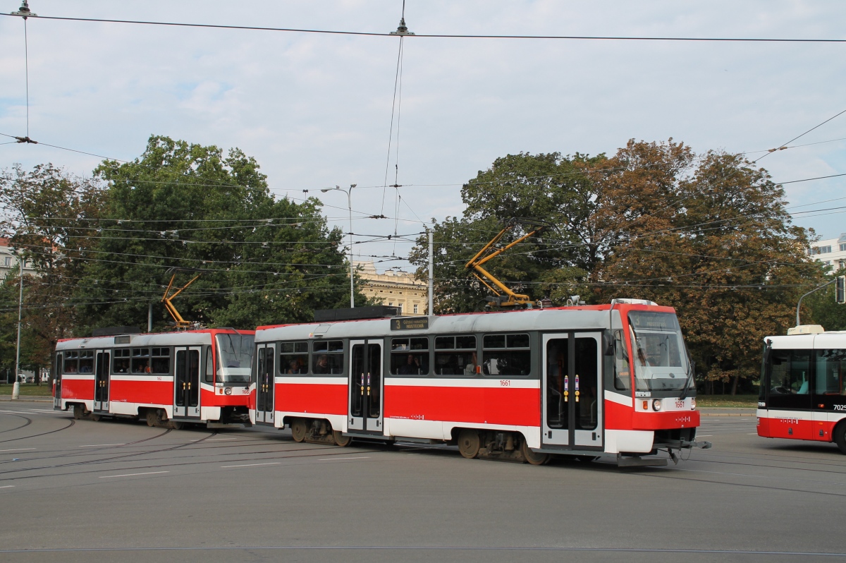 Брно, Tatra T3R (1995) № 1661