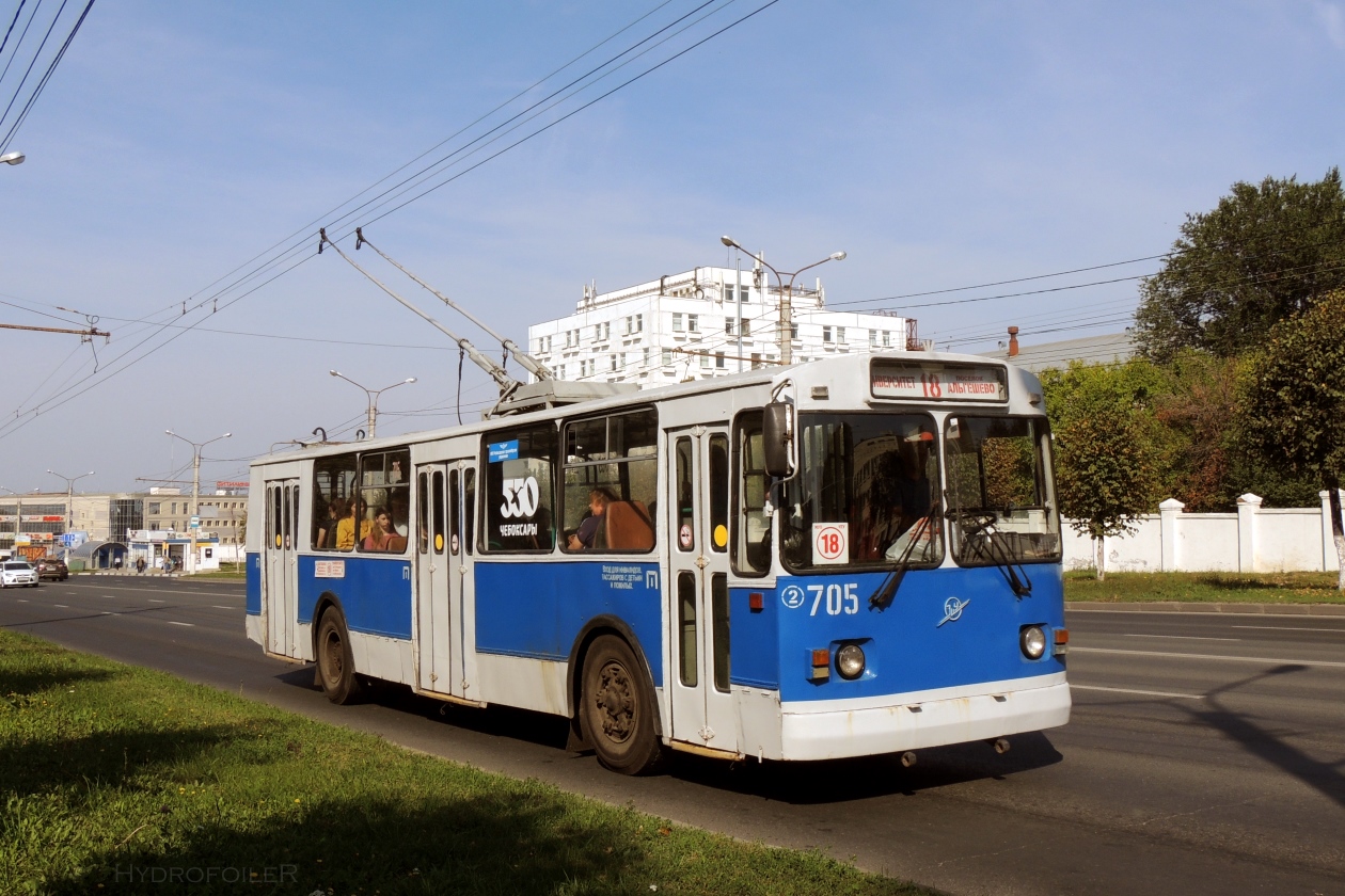 Чебоксары, ЗиУ-682Г-012 [Г0А] № 705