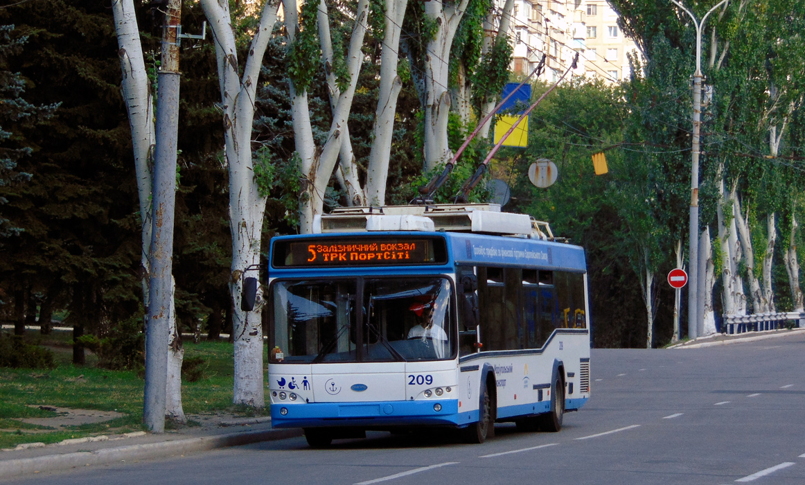 Мариуполь, Дніпро Т103 № 209 Мариуполь, Дніпро Т103 № 209