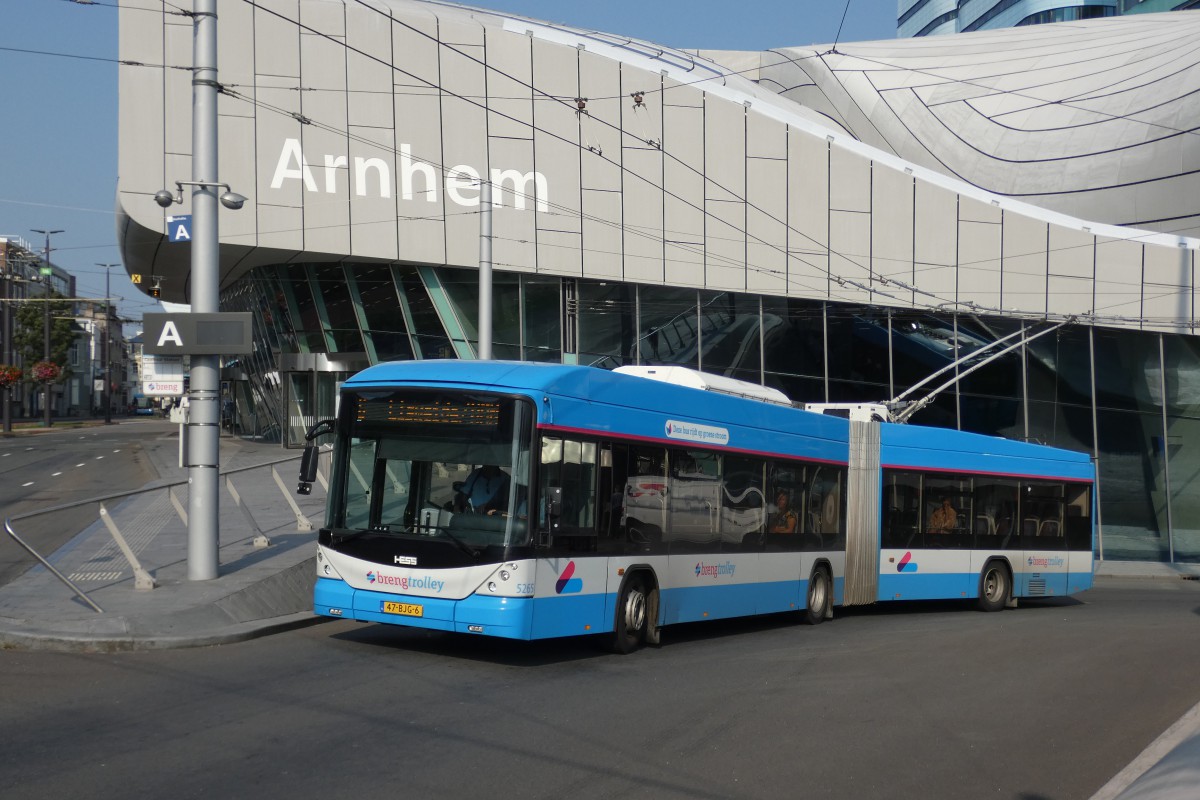 Арнем, Hess SwissTrolley 4 (BGT-N1D) № 5265