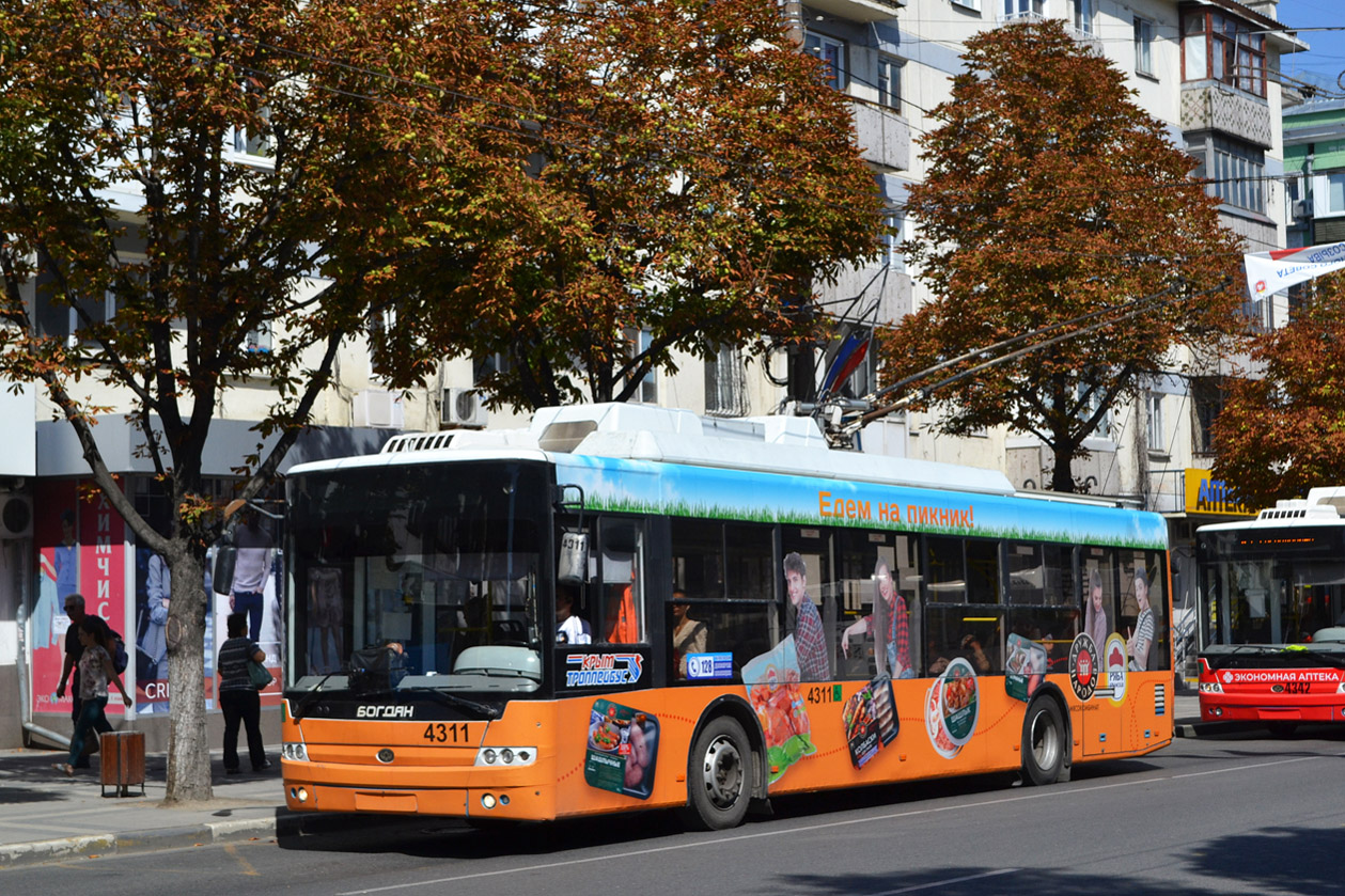 Крымский троллейбус, Богдан Т70110 № 4311
